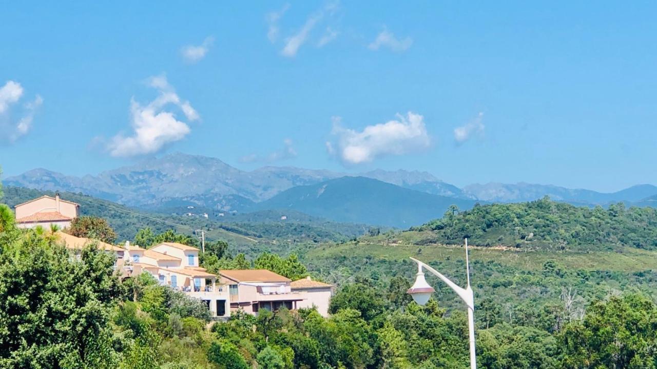 Appartement Vue Mer, Riviere Et Montagnes ซารี โซเลนซารา ภายนอก รูปภาพ